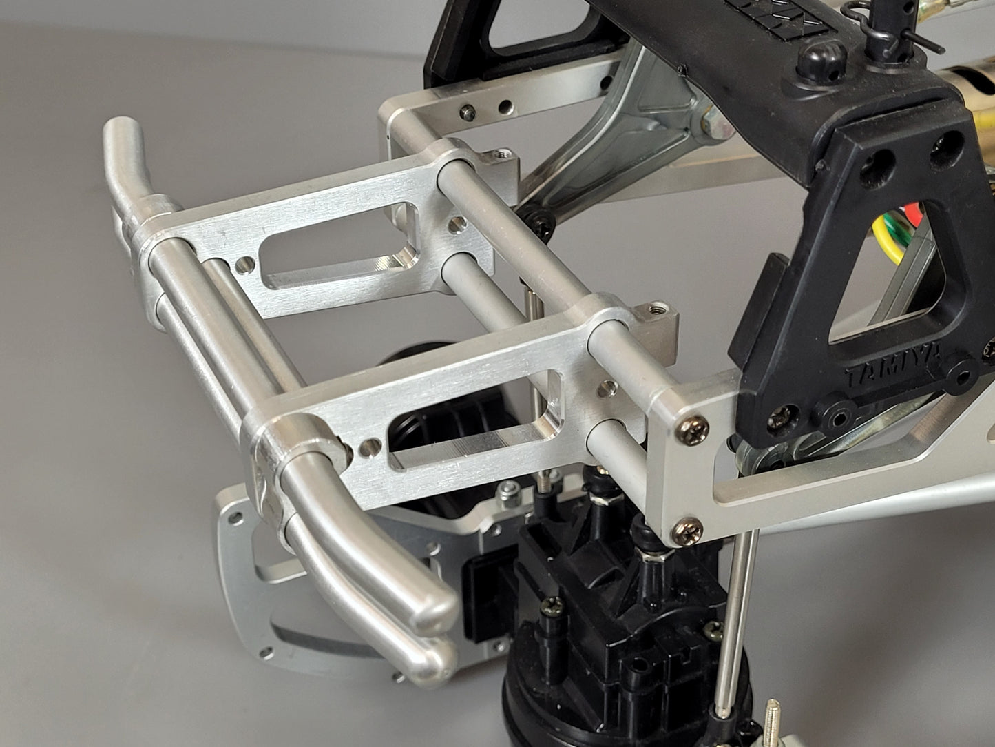 Aluminum Animal Long Version Bumper Bar Guard for Tamiya R/C 1/10 TXT-1 TXT1 Truck