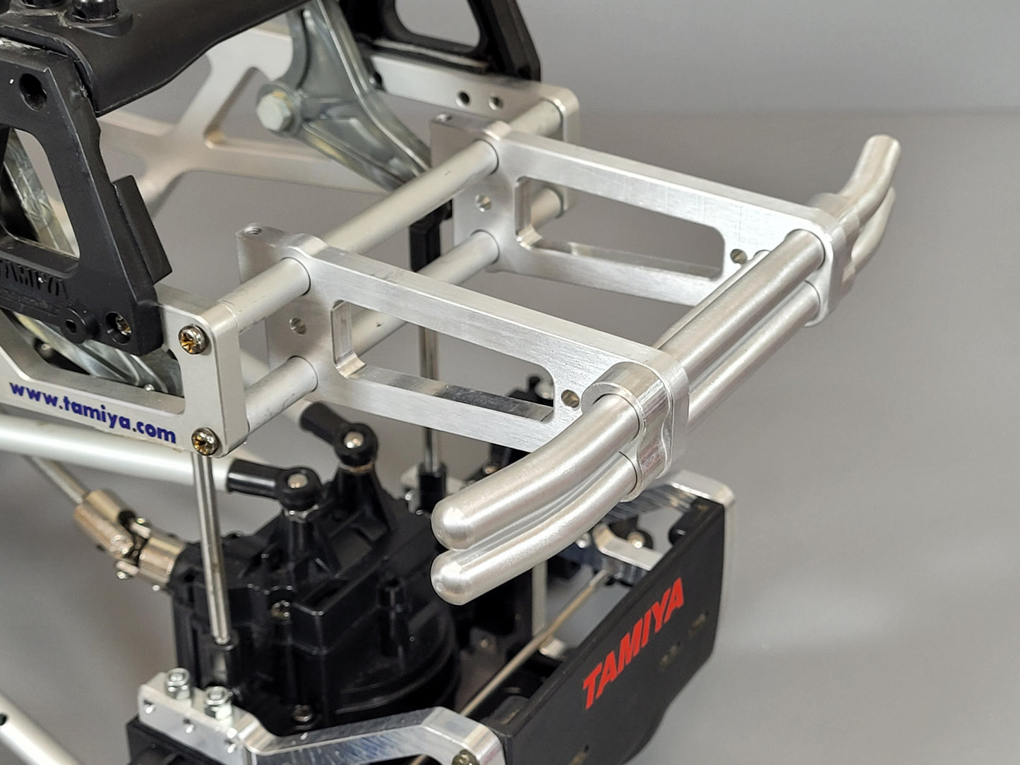 Aluminum Animal Long Version Bumper Bar Guard for Tamiya R/C 1/10 TXT-1 TXT1 Truck