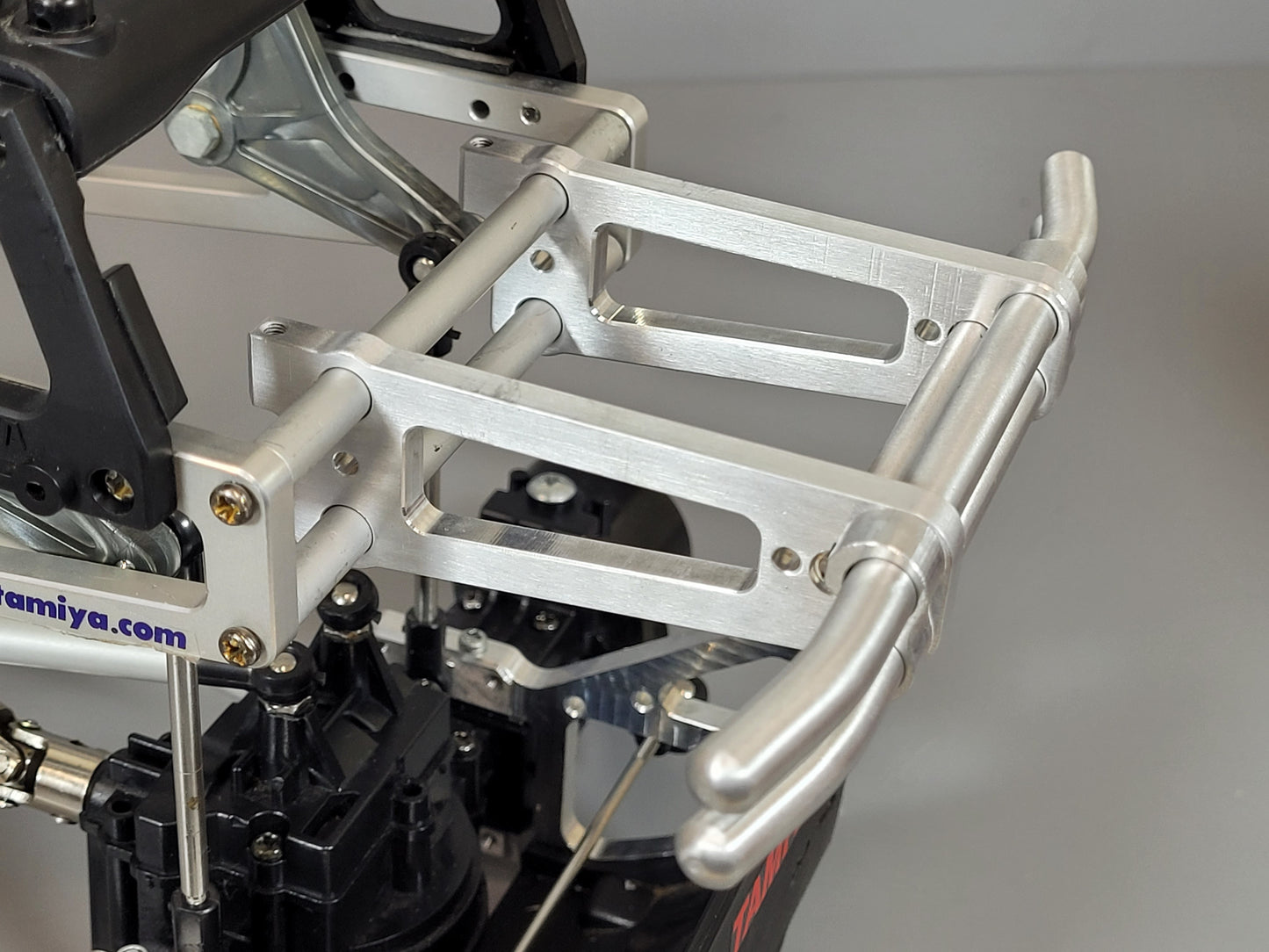 Aluminum Animal Short Version Bumper Bar Guard for Tamiya R/C 1/10 TXT-1 TXT1 Truck