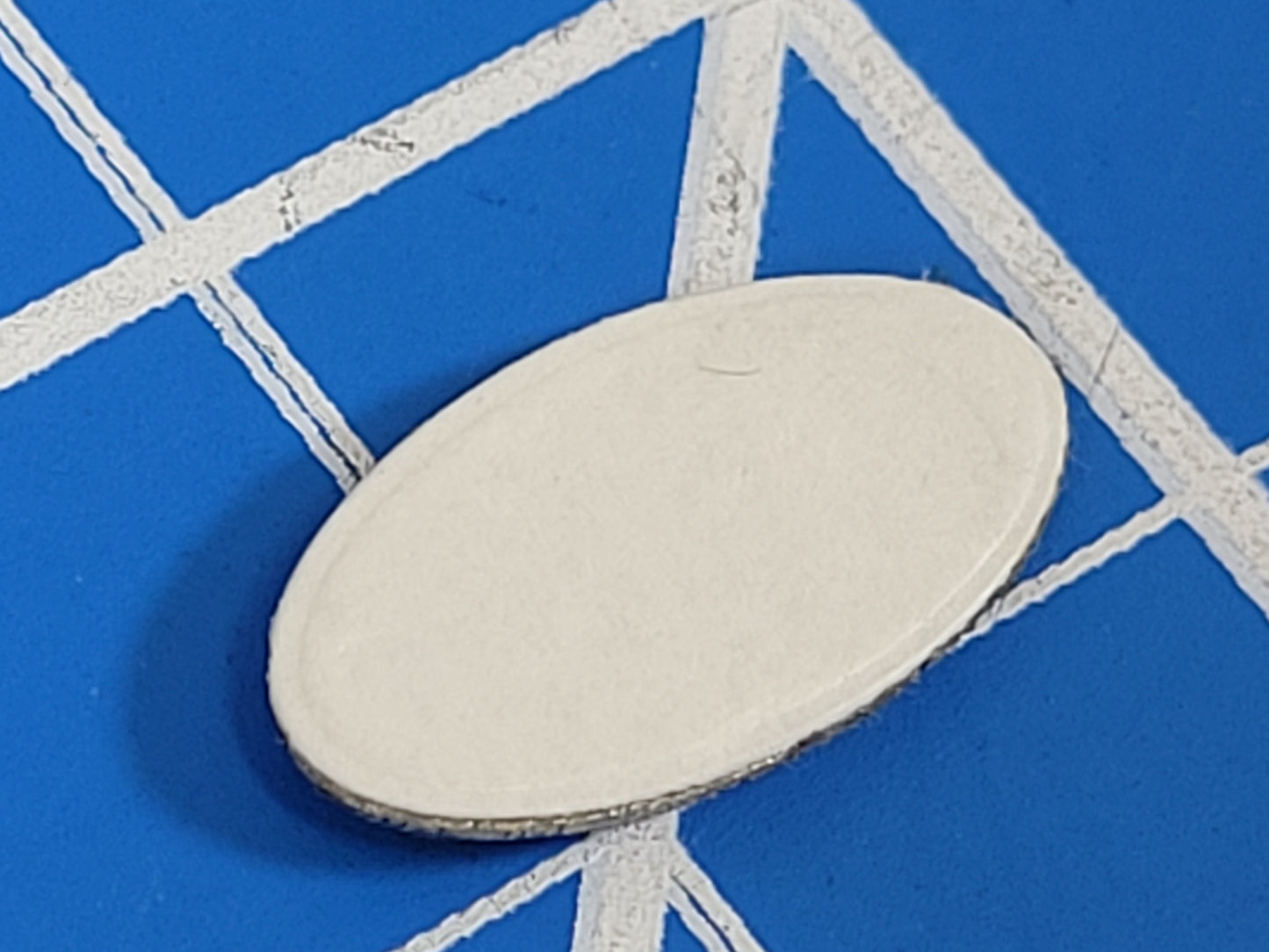1pc 1.6cm 3D Oval Peterbilt Logo Emblem Sign for Tamiya Toy 1/14 King Hauler Grand Hauler Knight Hauler Cascadia Globeliner Aeromax Semi Truck