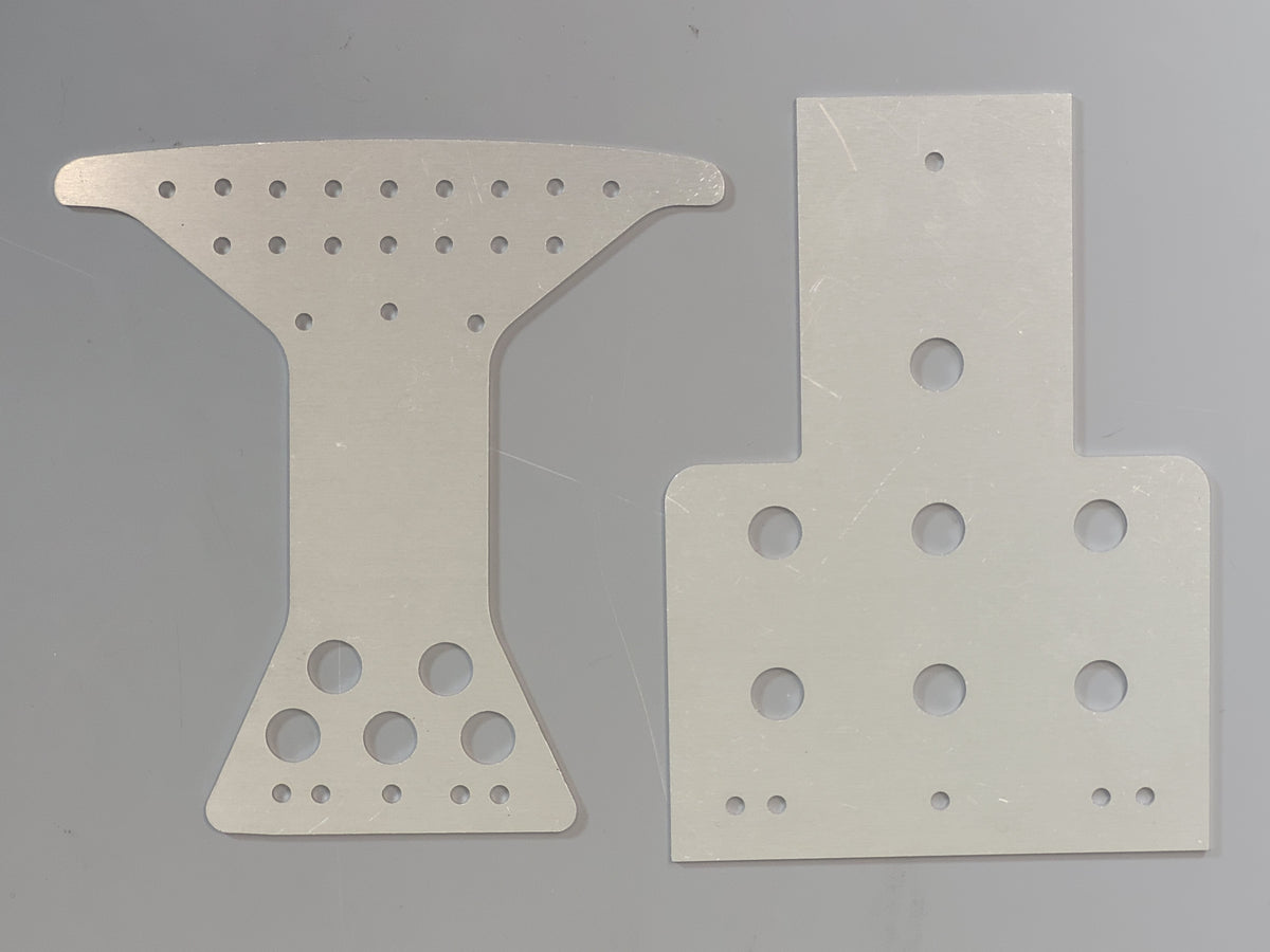 Aluminum Under Chassis Guard Plate Tamiya 1/12 RC Porsche 959 Toyota Celica Gr.B