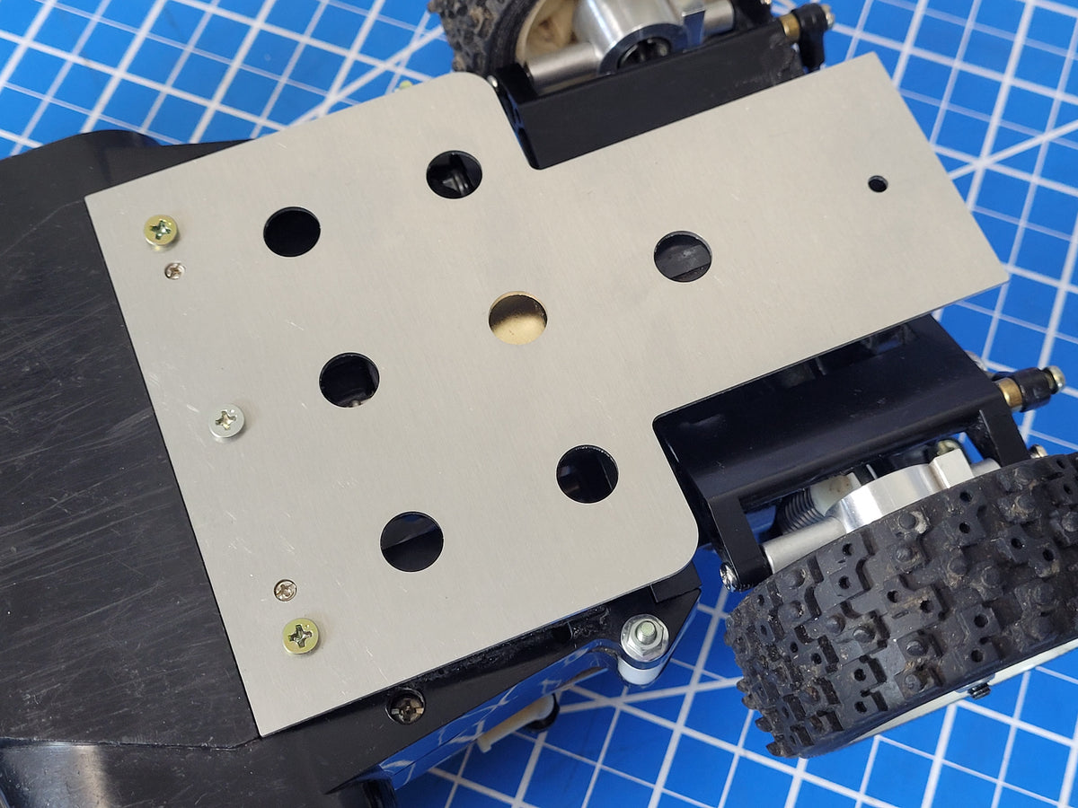 Aluminum Under Chassis Guard Plate Tamiya 1/12 RC Porsche 959 Toyota Celica Gr.B