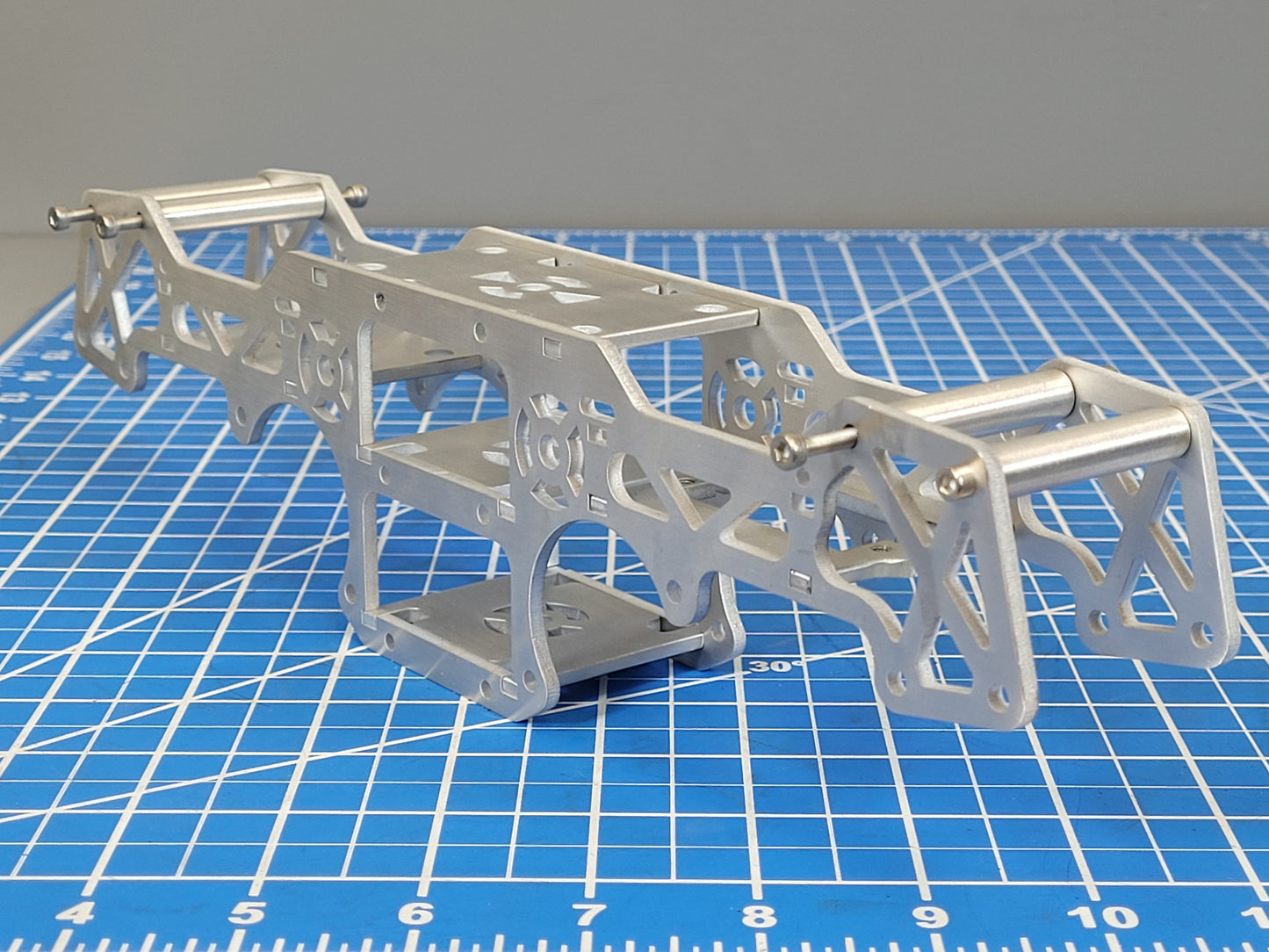 Custom Aluminum Chassis Frame Tamiya 1/10 WT-01 Wild Dagger Blackfoot III Devil