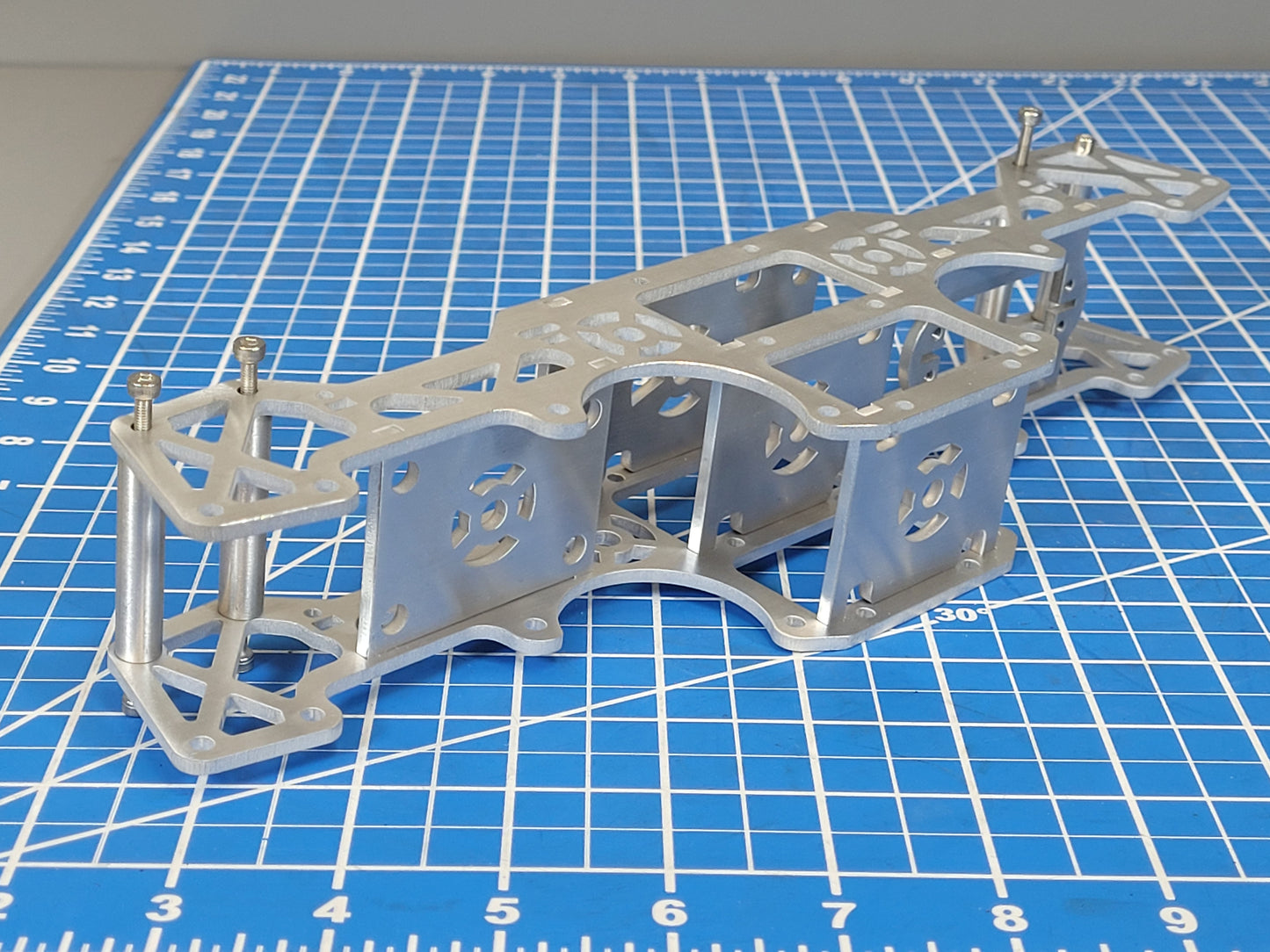 Custom Aluminum Chassis Frame Tamiya 1/10 WT-01 Wild Dagger Blackfoot III Devil