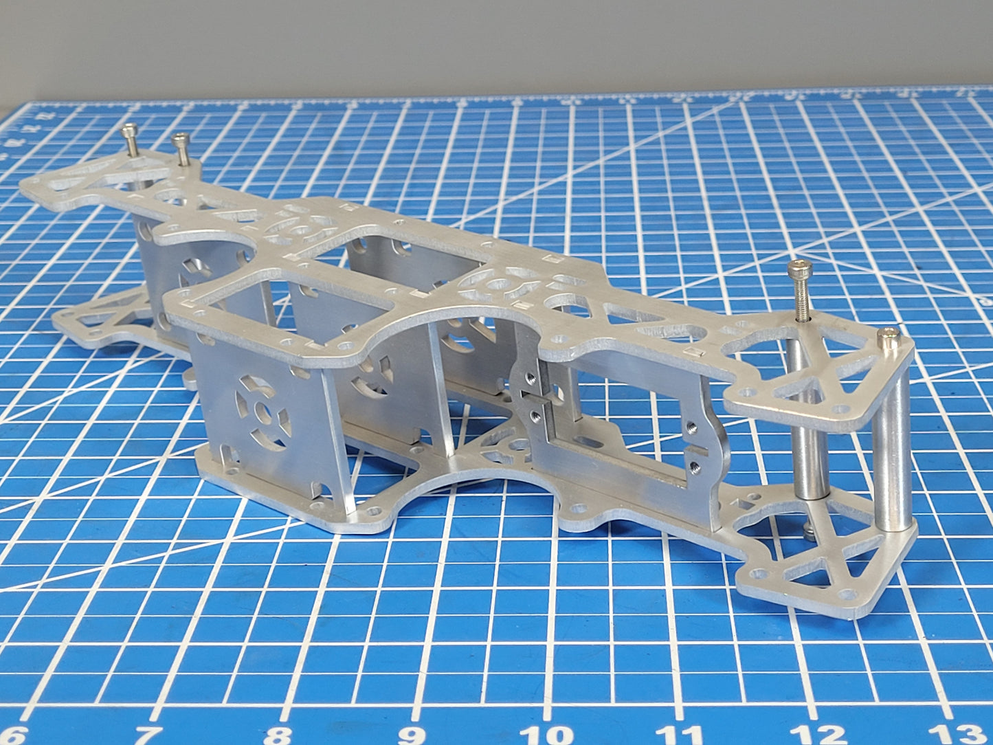 Custom Aluminum Chassis Frame Tamiya 1/10 WT-01 Wild Dagger Blackfoot III Devil