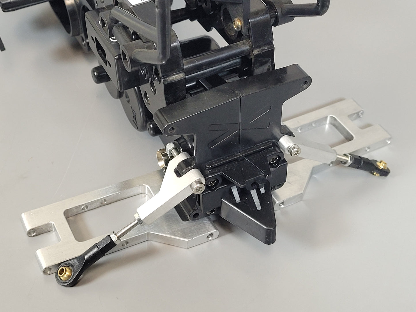 Aluminum Upper & Lower Control Arm Set for Tamiya 1/10 WT-01 Wild Dagger Blackfoot III Devil