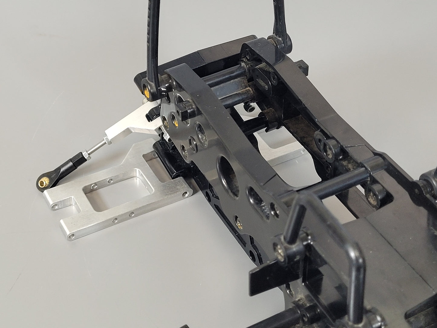 Aluminum Upper & Lower Control Arm Set for Tamiya 1/10 WT-01 Wild Dagger Blackfoot III Devil