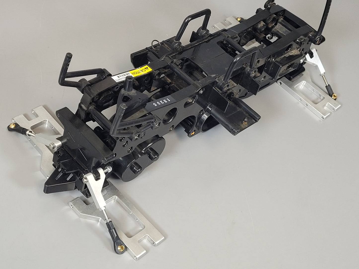 Aluminum Upper & Lower Control Arm Set for Tamiya 1/10 WT-01 Wild Dagger Blackfoot III Devil