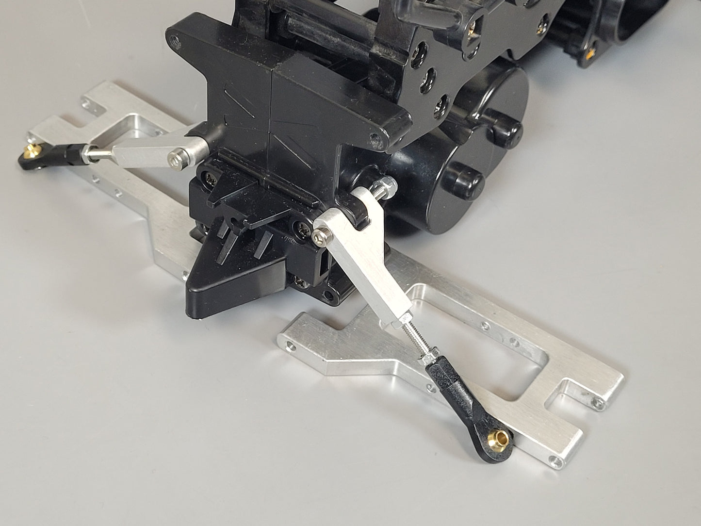 Aluminum Upper & Lower Control Arm Set for Tamiya 1/10 WT-01 Wild Dagger Blackfoot III Devil