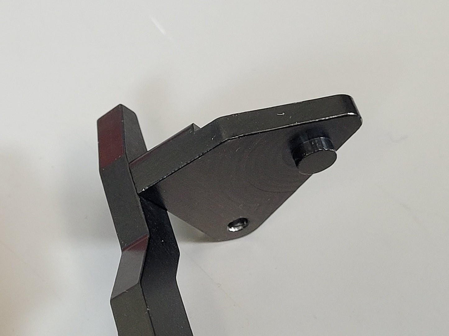 Rear Adjustable Metal Tow Hitch Mount Bracket Kit for Tamiya 1/10 R/C Toyota Hilux High Lift Truck