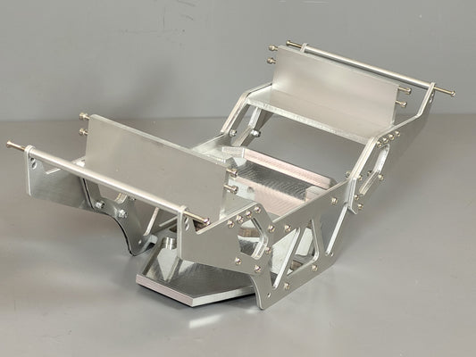 Custom Aluminum Chassis Frame Base Style for Tamiya R/C 1/10 Super Clodbuster Bullhead Crawler