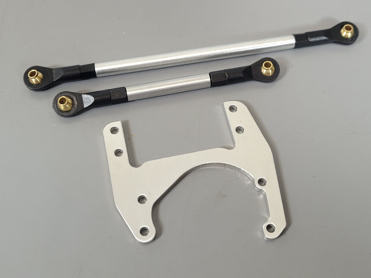 Front Steering Relocate Mount Kit for Tamiya 1/10 R/C Toy Toyota Hilux Tundra Ford F350