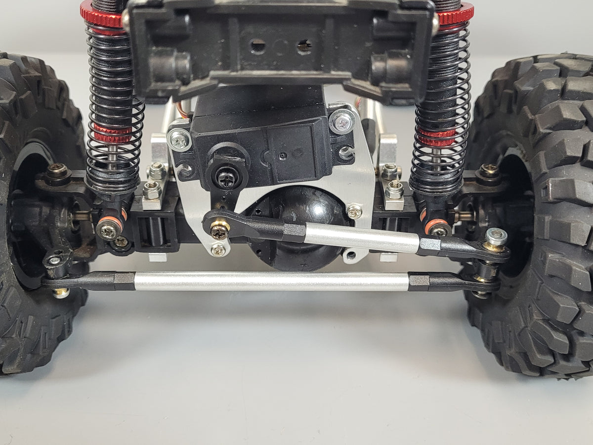 Front Steering Relocate Mount Kit for Tamiya 1/10 R/C Toy Toyota Hilux Tundra Ford F350