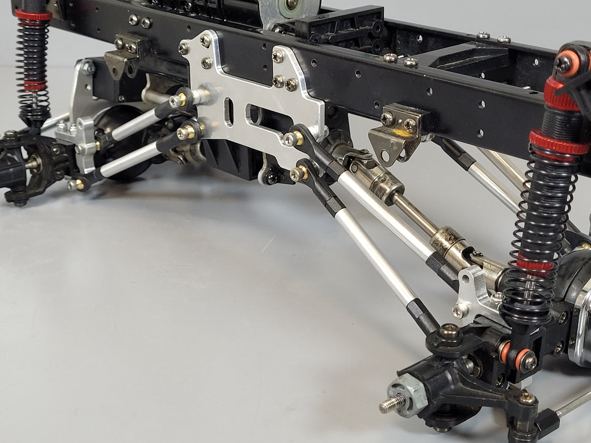 4-Link Suspension + Front Steering Mount Kit Lift Kit Tamiya 1/10 Toyota Tundra Toy Truck