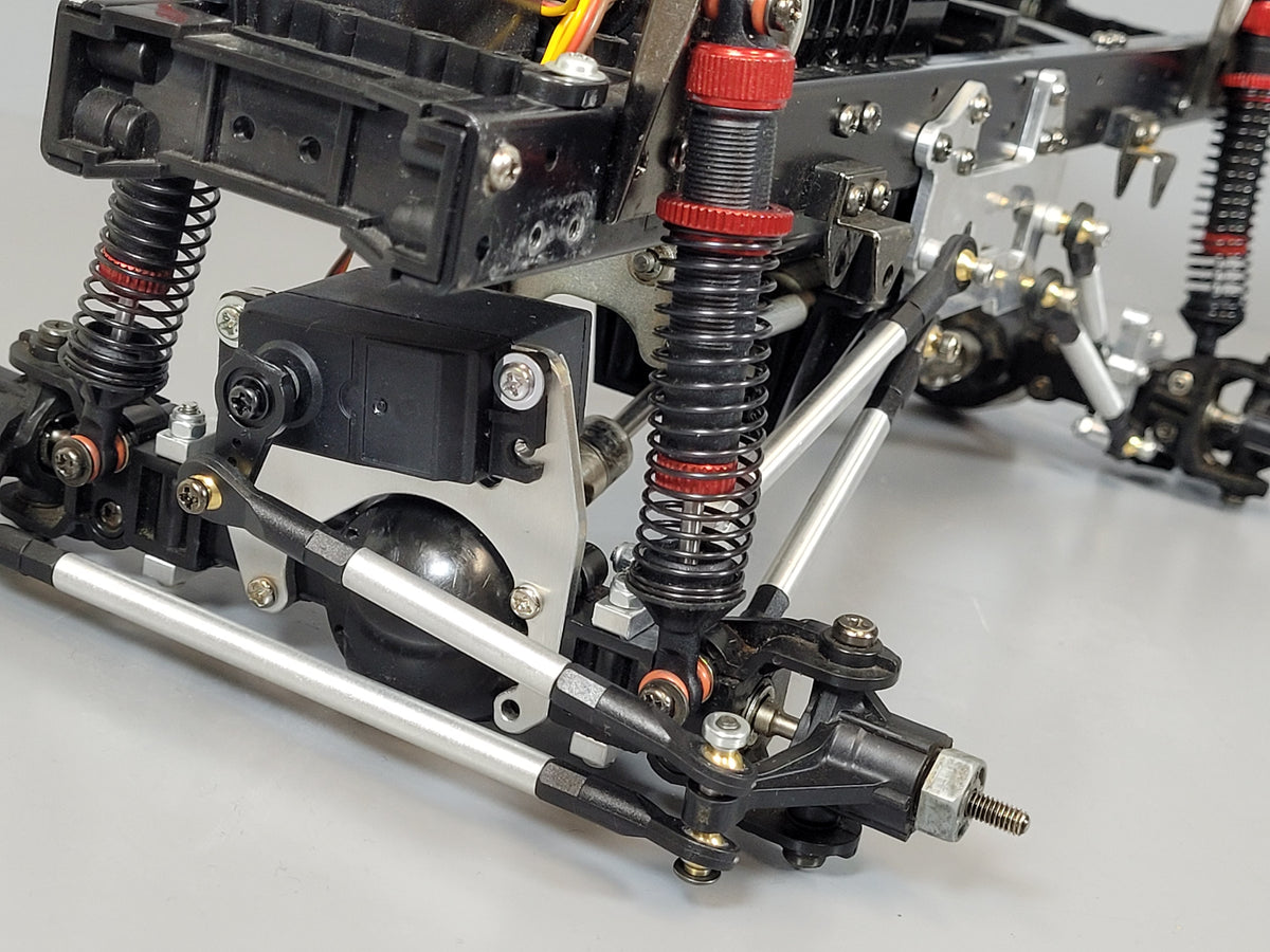 4-Link Suspension + Front Steering Mount Kit Lift Kit Tamiya 1/10 Toyota Tundra Toy Truck