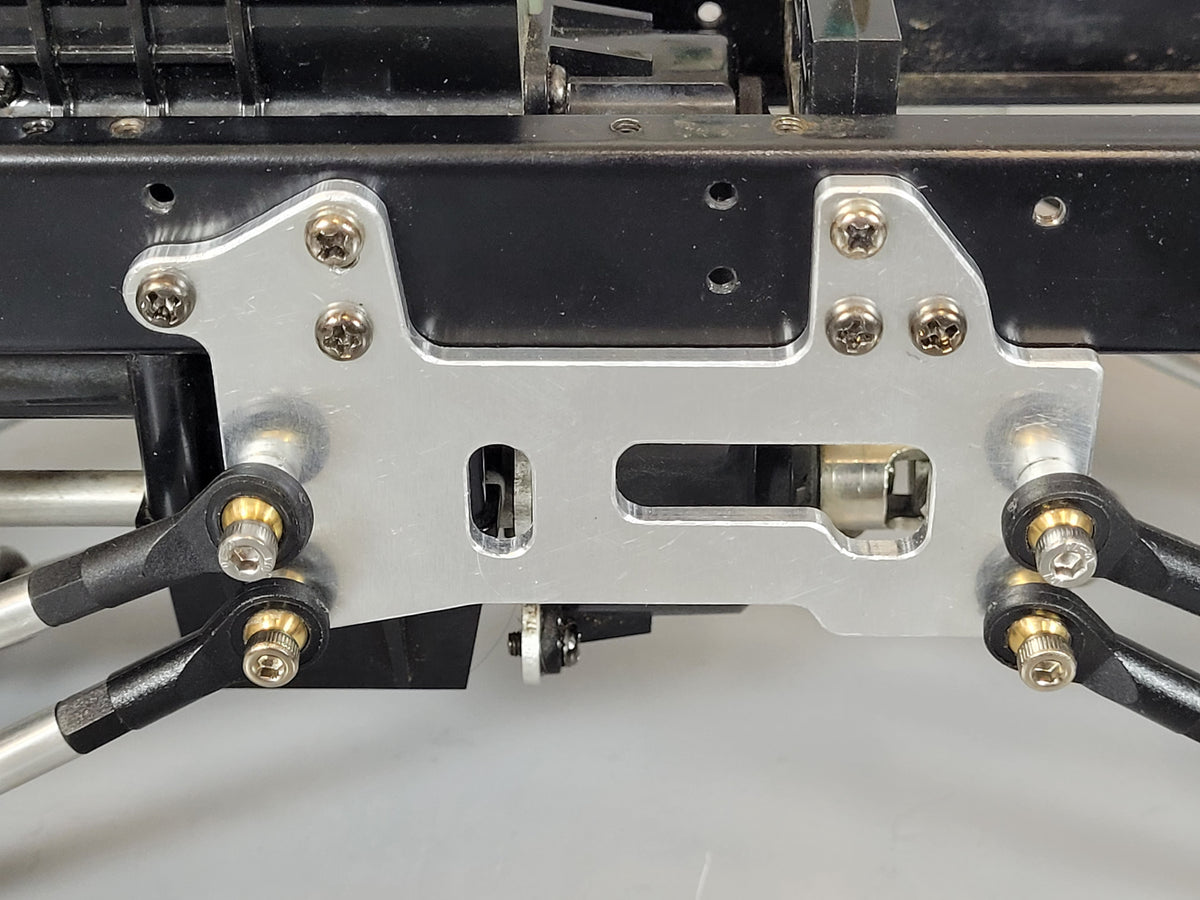 4-Link Suspension + Front Steering Mount Tamiya 1/10 R/C Toyota Hilux Ford F350 Lift Kit