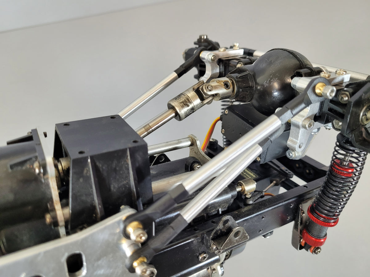 4-Link Suspension + Front Steering Mount Kit Lift Kit Tamiya 1/10 Toyota Tundra Toy Truck