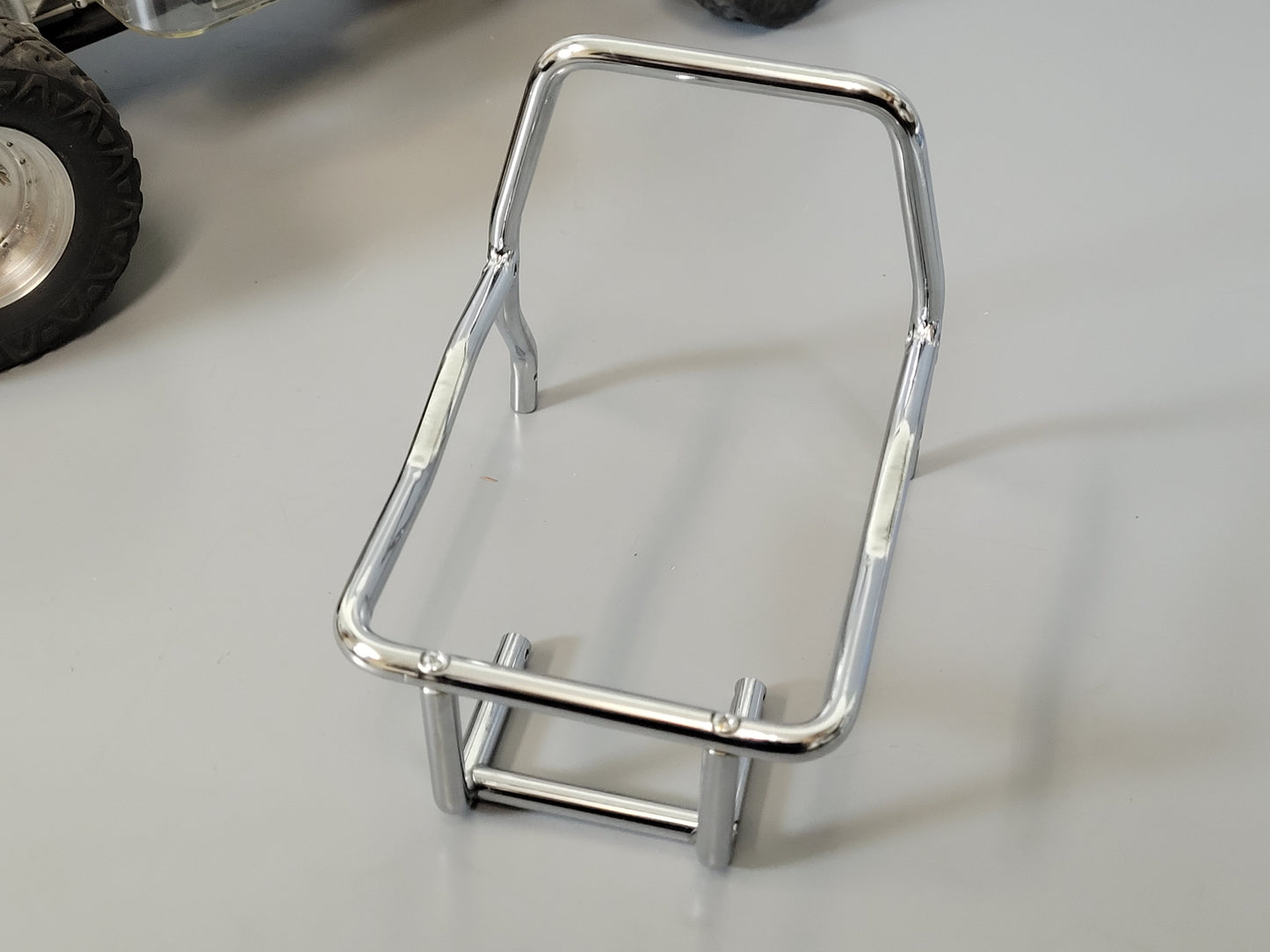 Aluminum Rear Bumper Guard with Upper Post One Piece for Tamiya R/C 1/10 Sand Scorcher Buggy Champ