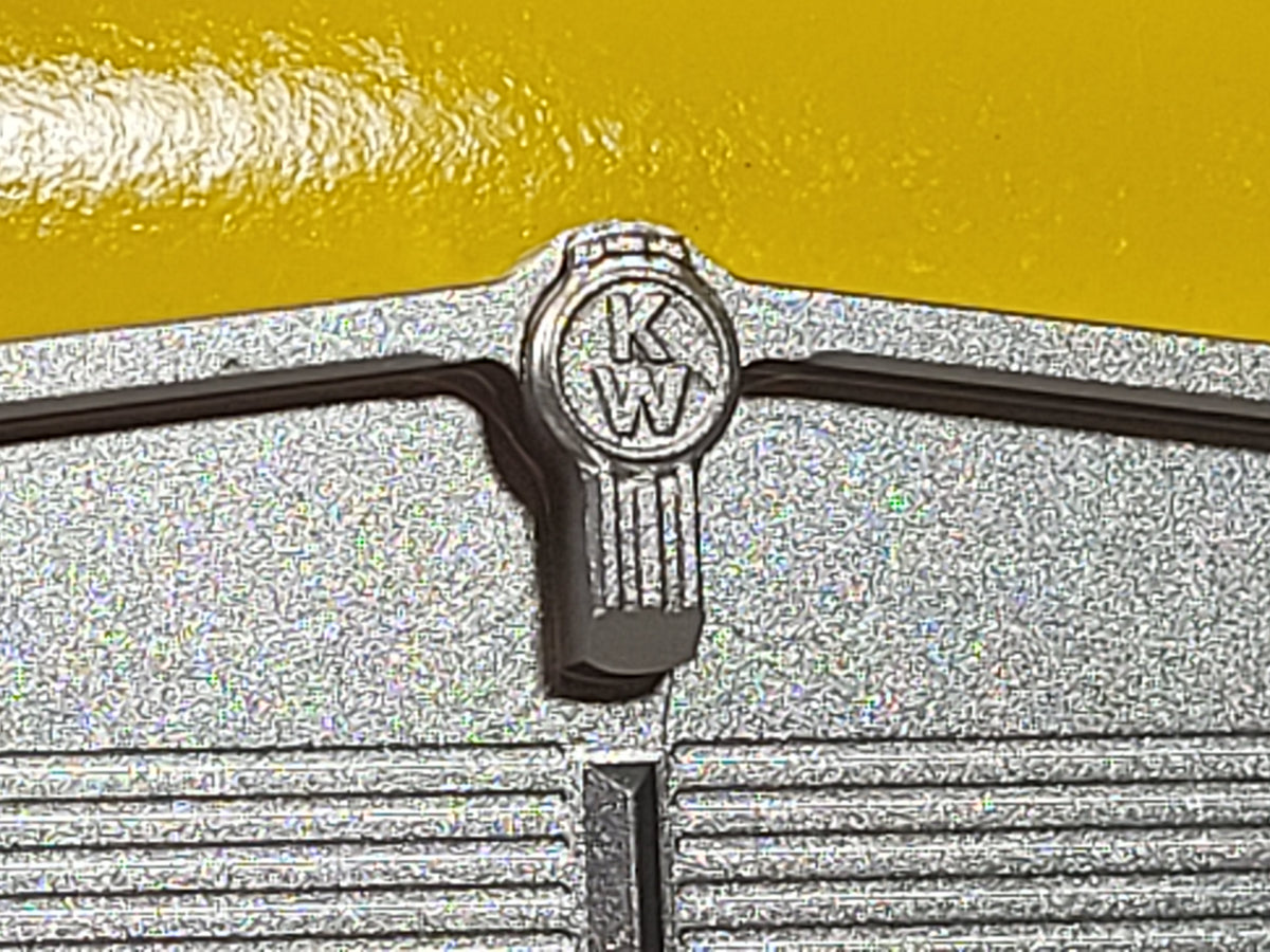 Aluminum KW Style Front Grill Guard Plate Tamiya R/C 1/14 Globeliner Semi Truck