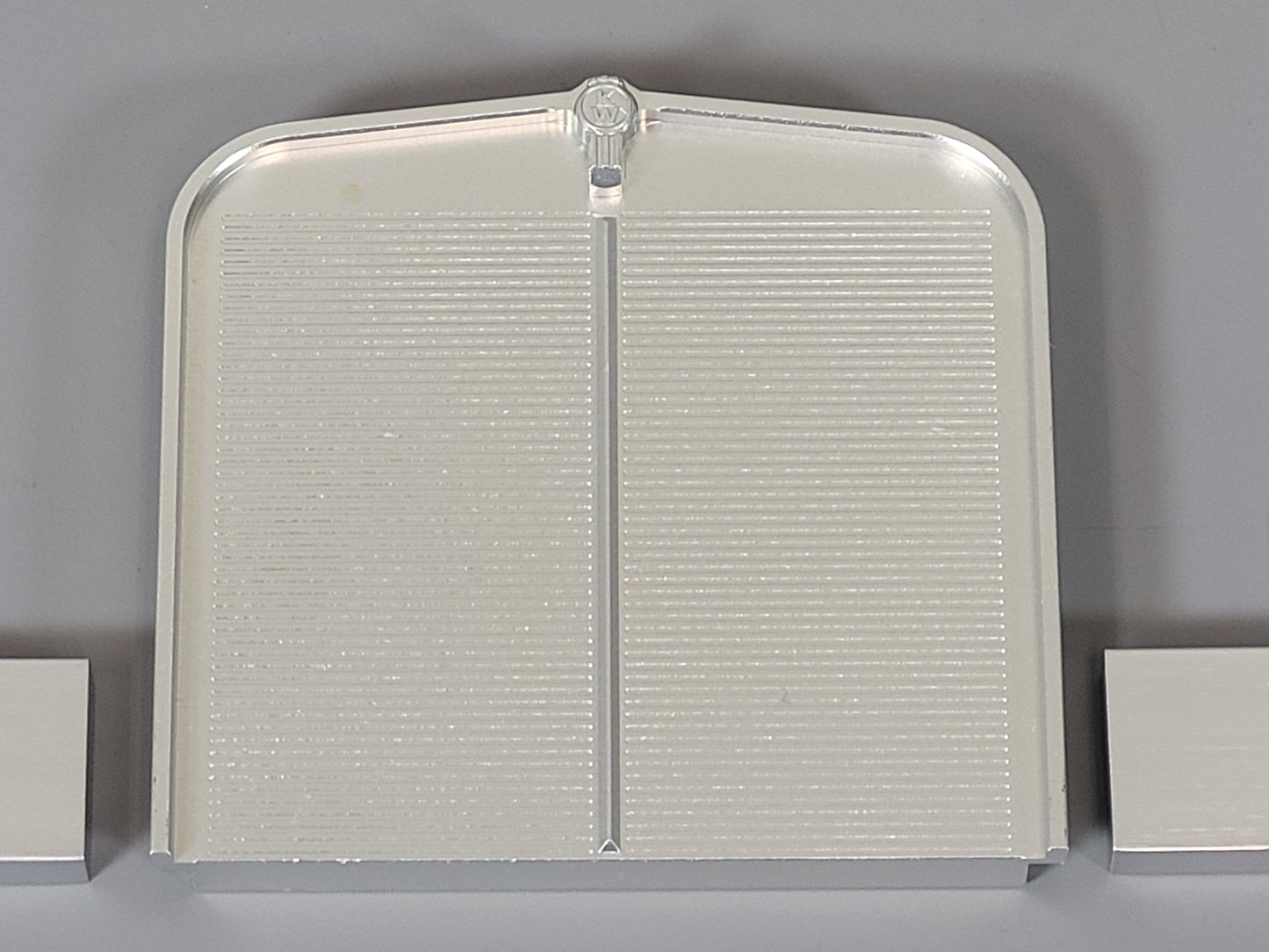 Aluminum "KW Style" Front Face Grill Guard Plate Tamiya R/C 1/14 Globeliner 56304 Truck Globe Liner