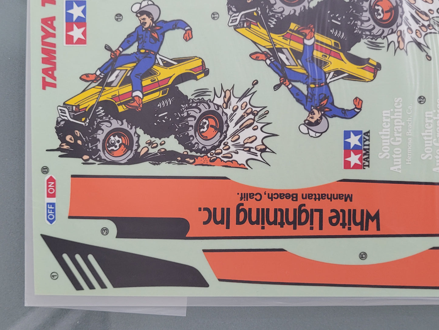 New Original 1987 Tamiya 1/2 Toyota Celica 5864 Decal Sticker Sheet 9495081 X10072