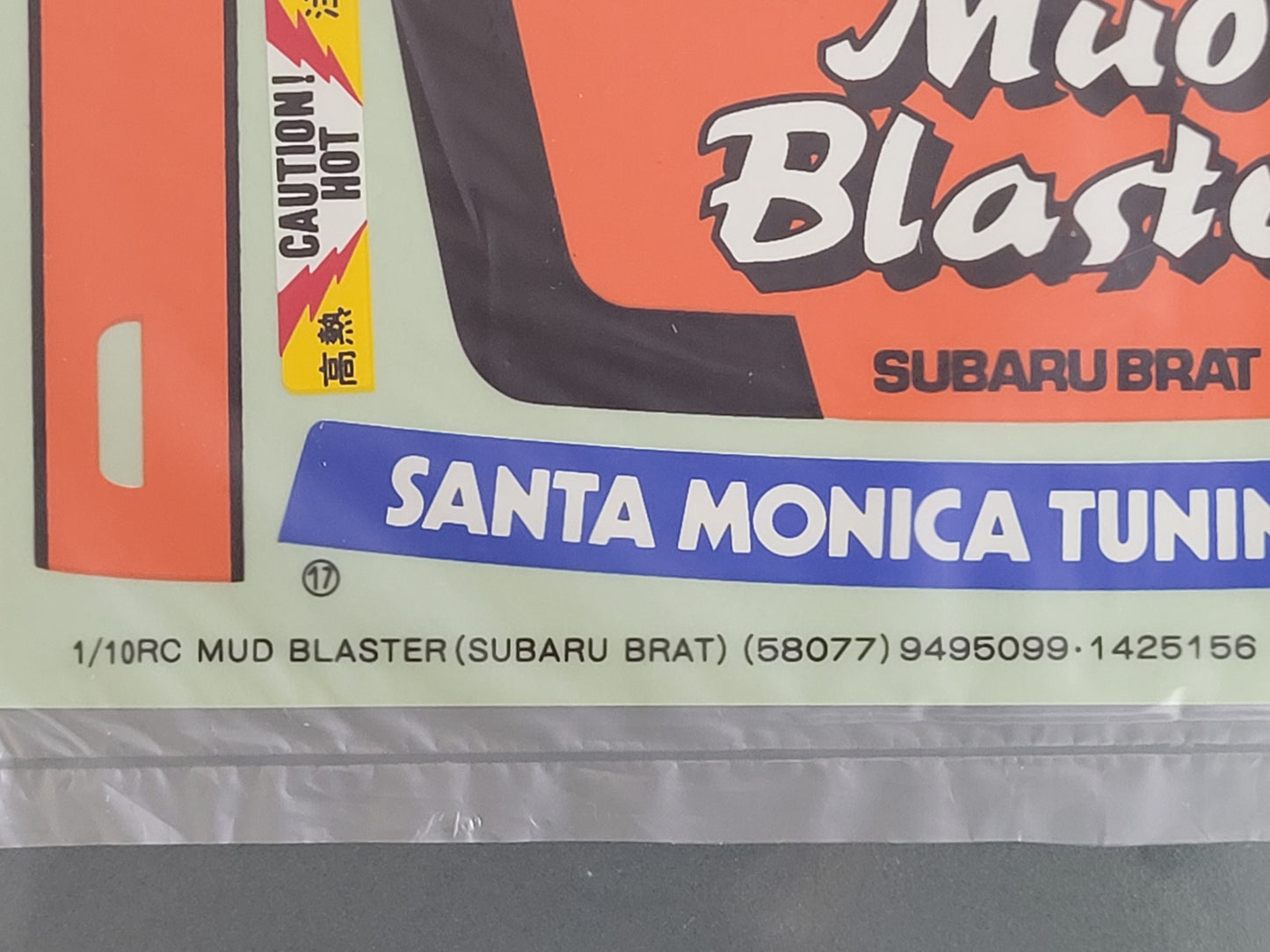New Original 1987 Tamiya 1/2 Toyota Celica 5864 Decal Sticker Sheet 9495081 X10072
