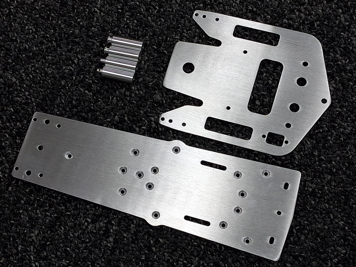 Aluminum Stock Style Chassis Frame Tamiya 1/10 Super Champ Fighting Buggy 2014