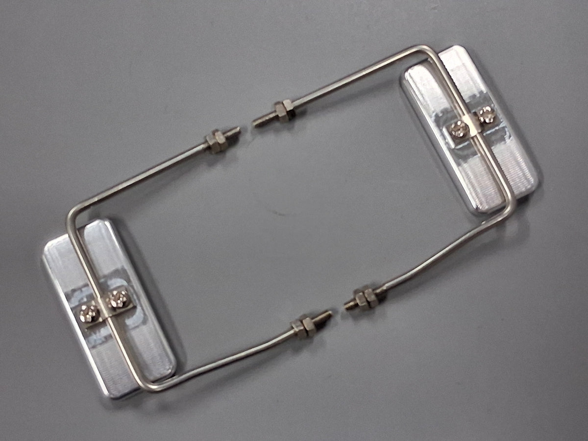 Pair Aluminum Side Mount Mirror for Tamiya R/C 1/14 King Hauler Grand Hauler