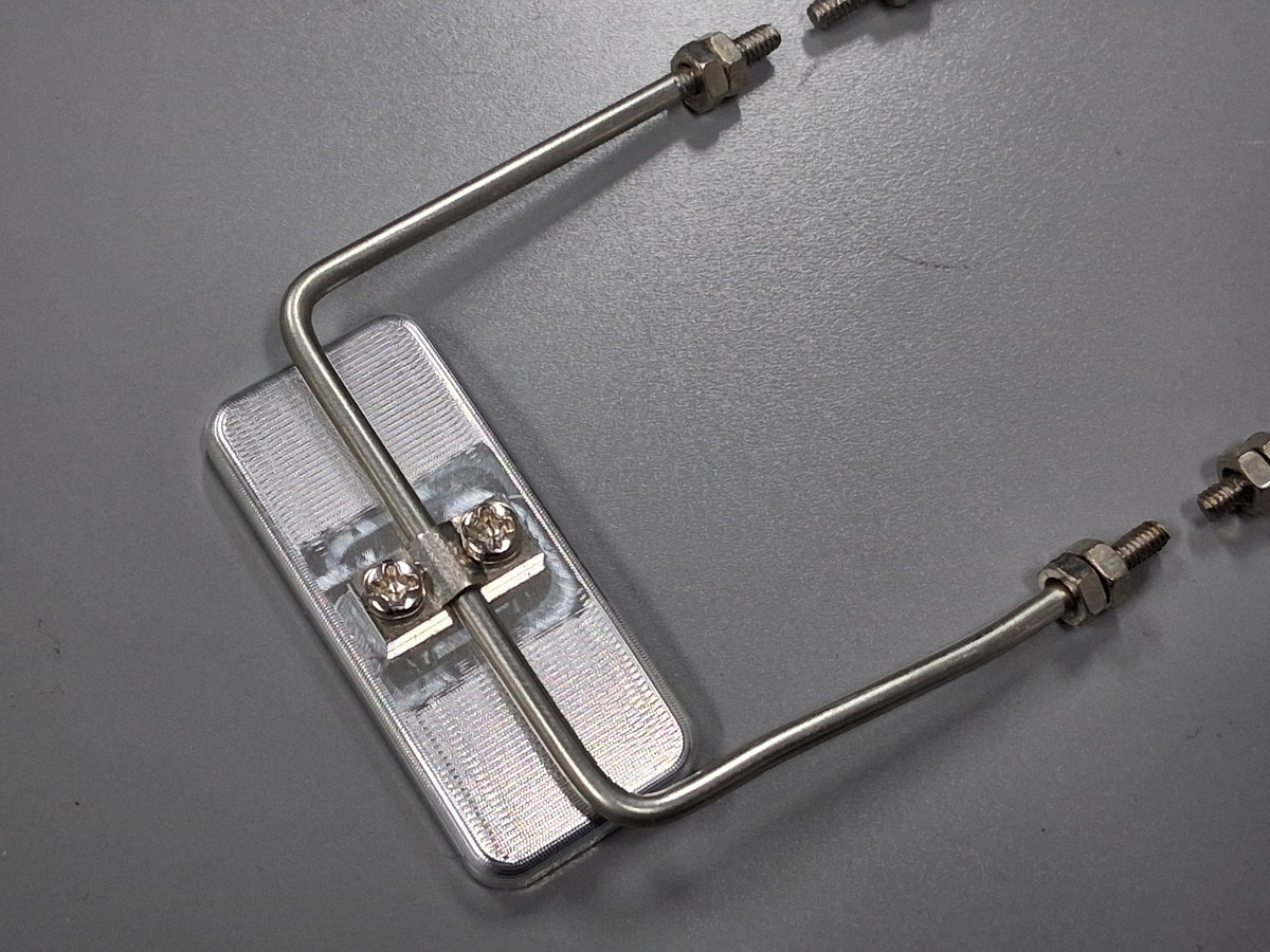 Pair Aluminum Side Mount Mirror for Tamiya R/C 1/14 King Hauler Grand Hauler