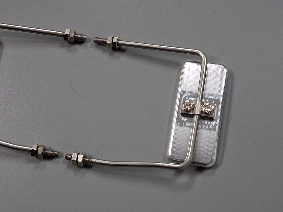 Pair Aluminum Side Mount Mirror for Tamiya R/C 1/14 King Hauler Grand Hauler