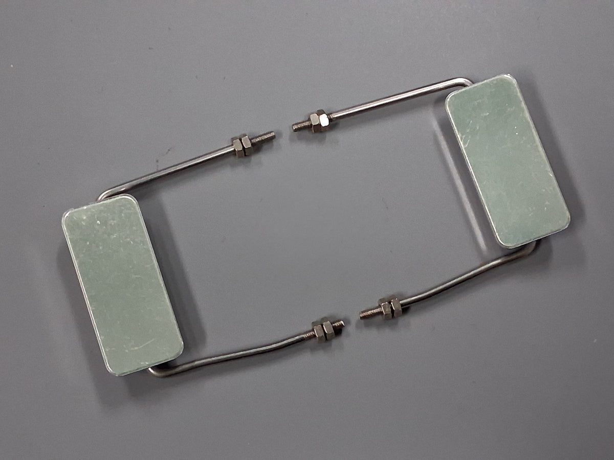 Pair Aluminum Side Mount Mirror for Tamiya R/C 1/14 King Hauler Grand Hauler