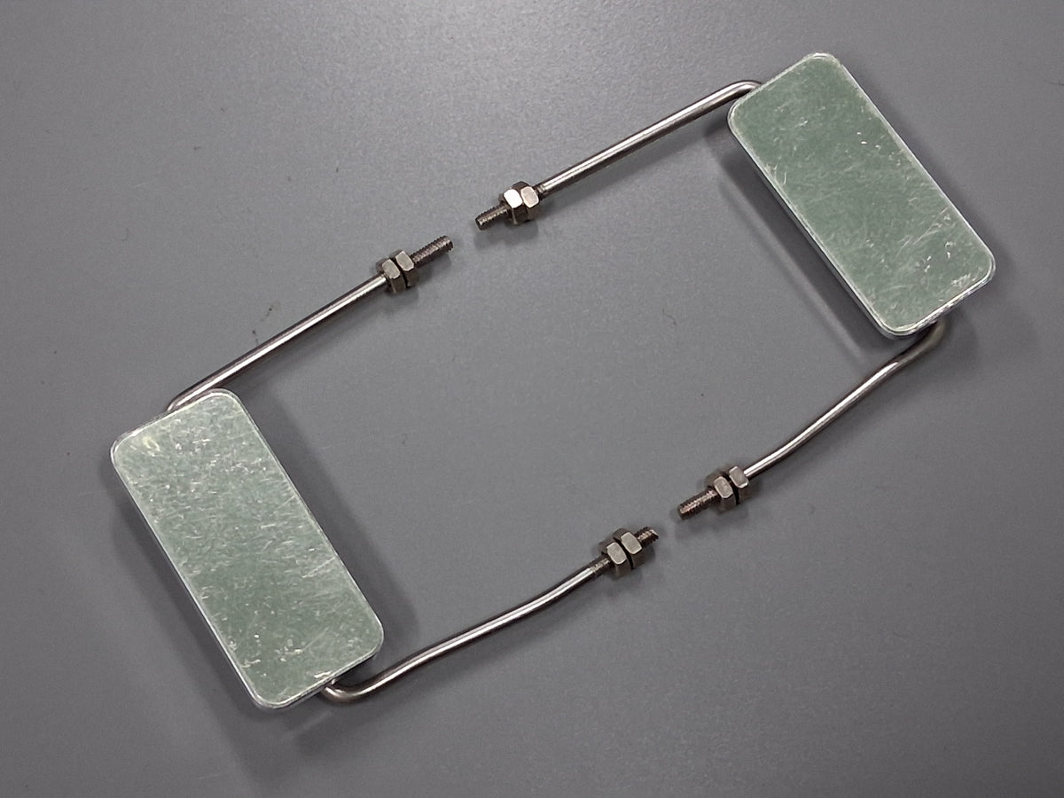 Pair Aluminum Side Mount Mirror for Tamiya R/C 1/14 King Hauler Grand Hauler