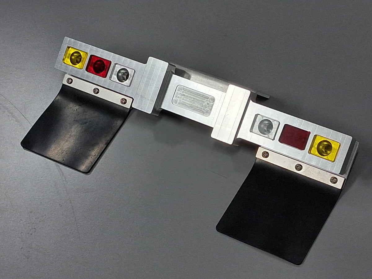 Aluminum Rear Bumper w/ Flaps for Tamiya R/C 1/14 Semi Flatbed Trailer Truck