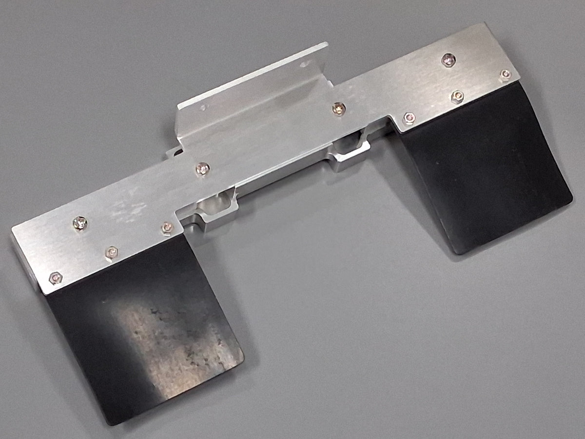 Aluminum Rear Bumper w/ Flaps for Tamiya R/C 1/14 Semi Flatbed Trailer Truck
