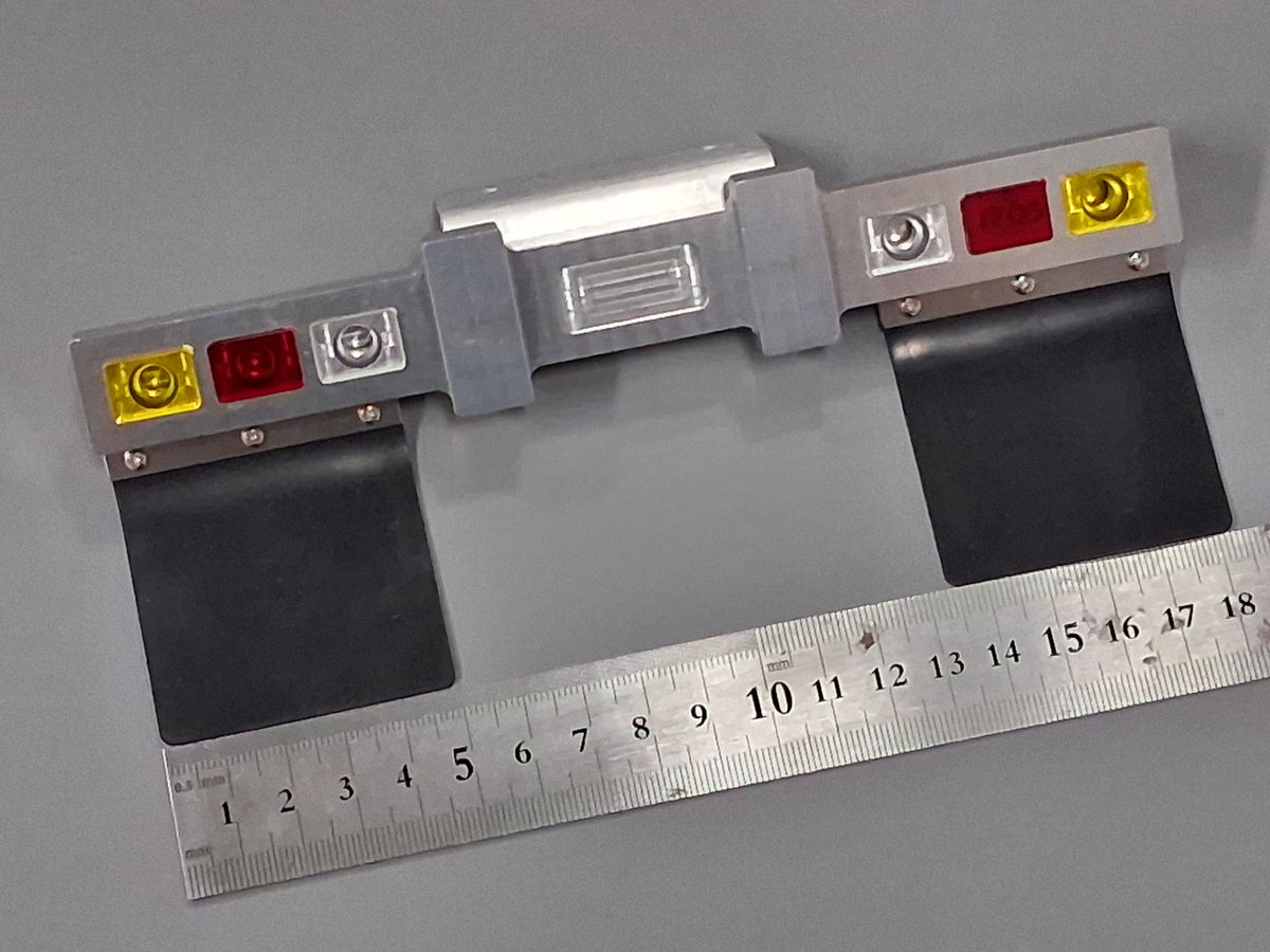 Aluminum Rear Bumper w/ Flaps for Tamiya R/C 1/14 Semi Flatbed Trailer Truck