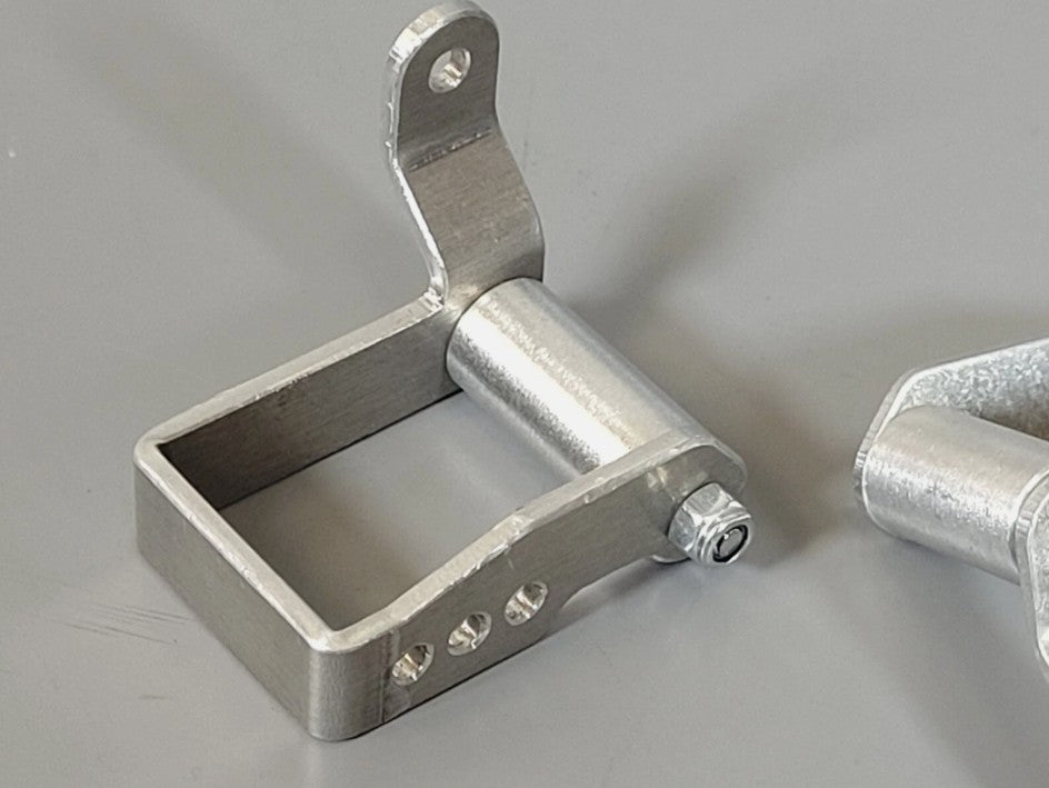 Pair Aluminum Steering Linkage Arm Kit Tamiya 1/10 Super Clodbuster Bullhead