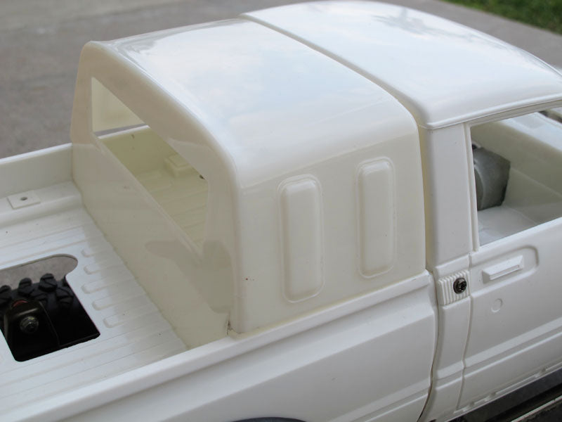 Rear Bed Topper Half Cover for Tamiya R/C Toy 1/10 Toyota Bruiser Hilux Mountaineer Trailfinder Super Clodbuster Truck
