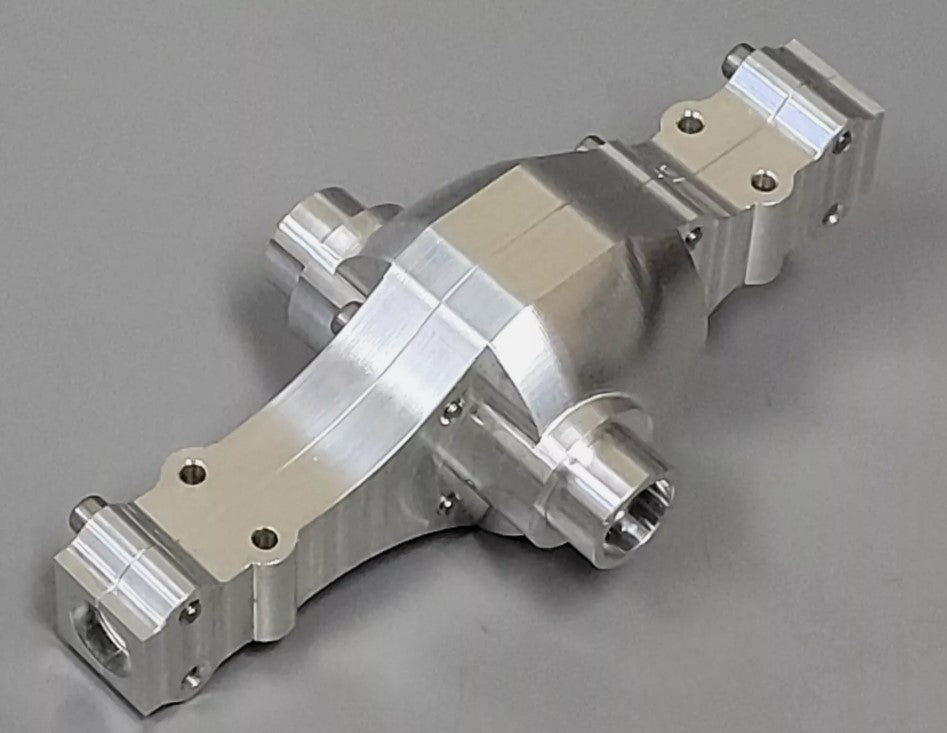 Aluminum Rear Middle Mid Single Axle Diff Housing Cover for Tamiya R/C 1/14 King Hauler Grand Hauler Knight Hauler Cascadia Scania Globeliner Aeromax Actros