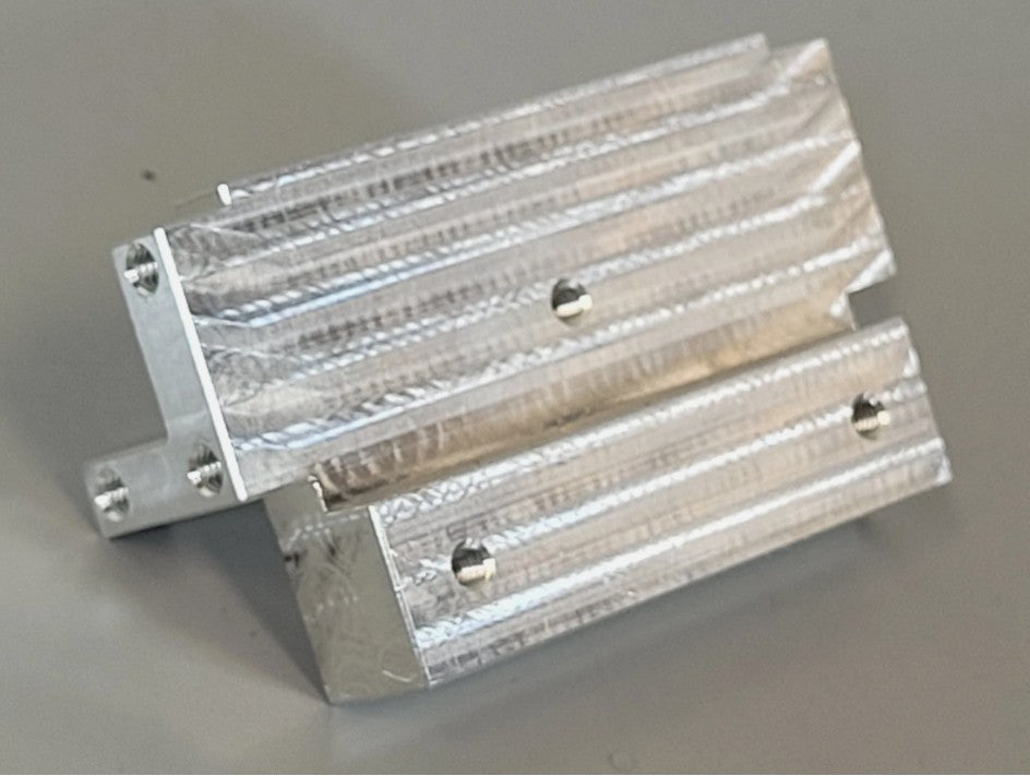 Aluminum Flush Front Bumper Bracket Mount Tamiya 1/14 King Knight Grand Hauler Globeliner