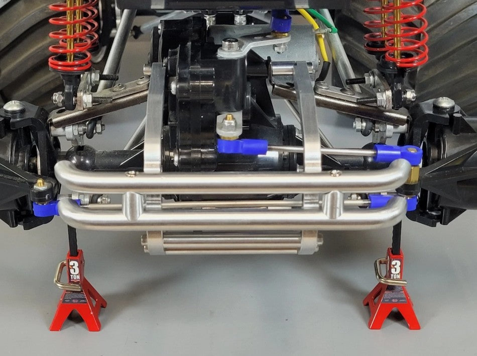 Aluminum Axle Animal Bumper Guard Tamiya R/C 1/10 Super Clodbuster Bullhead