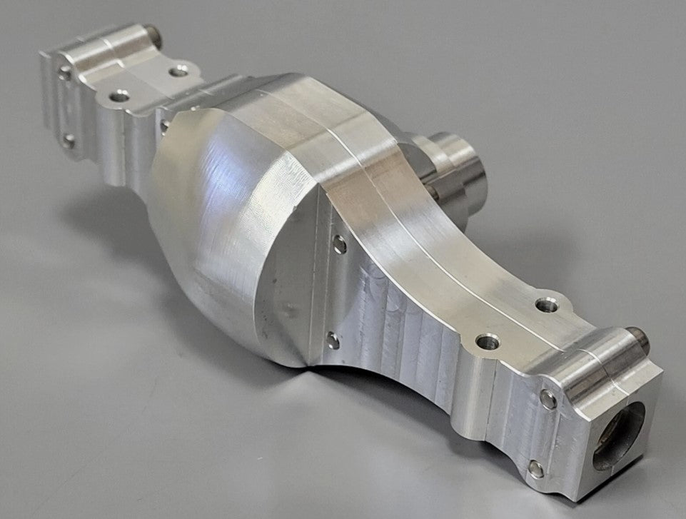 Aluminum Rear Single Axle Case Housing Cover for Tamiya Toy R/C 1/14 King Hauler Knight Hauler Grand Hauler Globeliner Scania Cascadia Actros