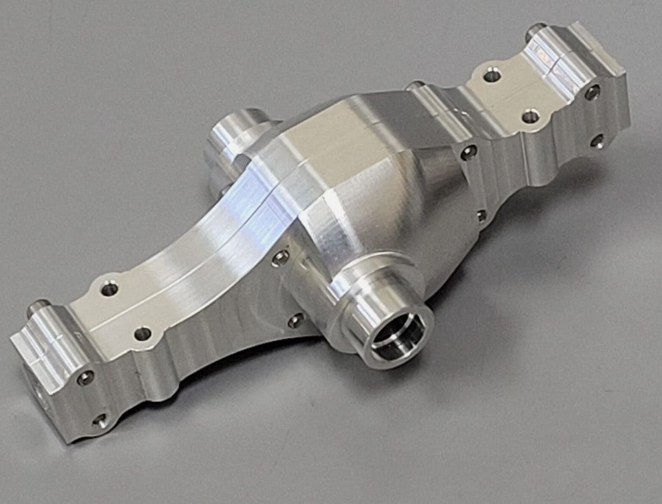 Aluminum Rear Middle Mid Single Axle Diff Housing Cover for Tamiya R/C 1/14 King Hauler Grand Hauler Knight Hauler Cascadia Scania Globeliner Aeromax Actros