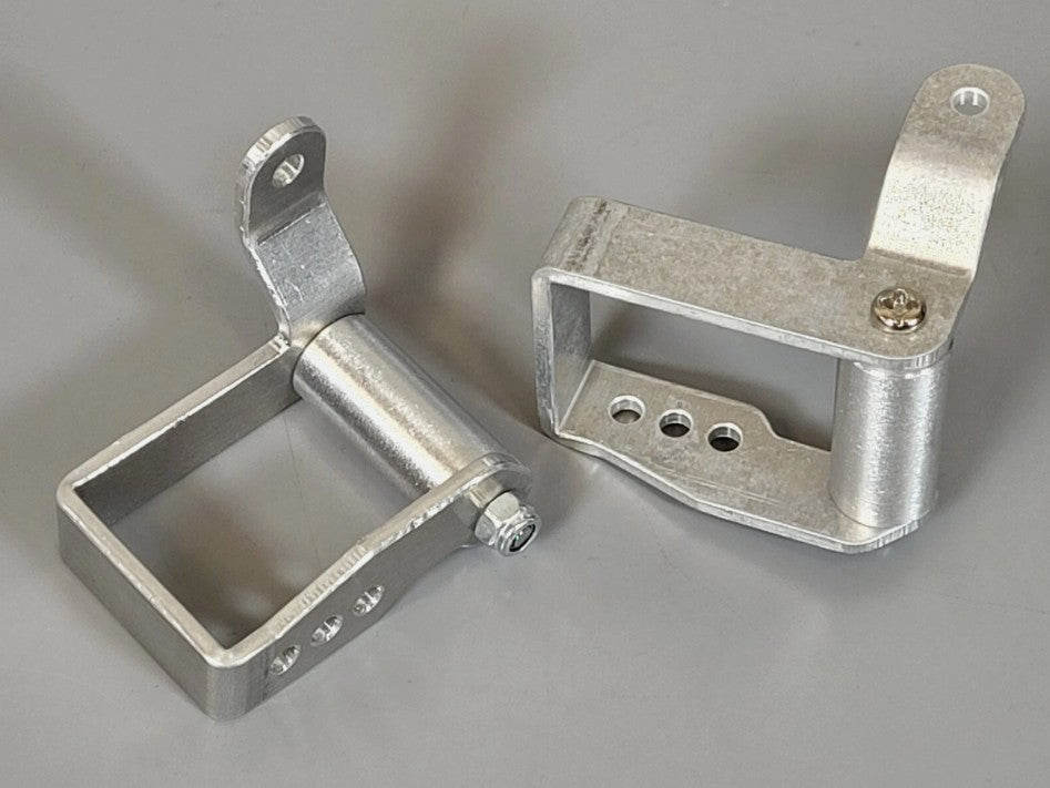 Pair Aluminum Steering Linkage Arm Kit Tamiya 1/10 Super Clodbuster Bullhead