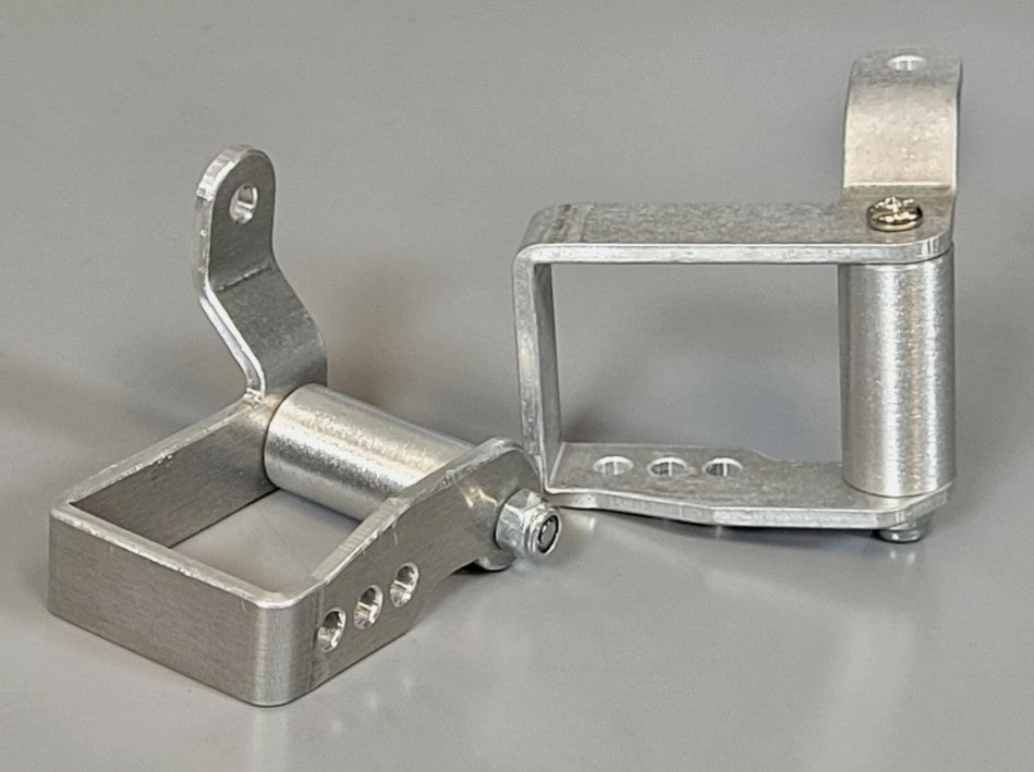 Pair Aluminum Steering Linkage Arm Kit Tamiya 1/10 Super Clodbuster Bullhead