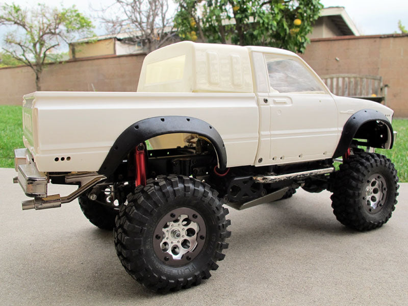Rear Bed Topper Half Cover for Tamiya R/C Toy 1/10 Toyota Bruiser Hilux Mountaineer Trailfinder Super Clodbuster Truck