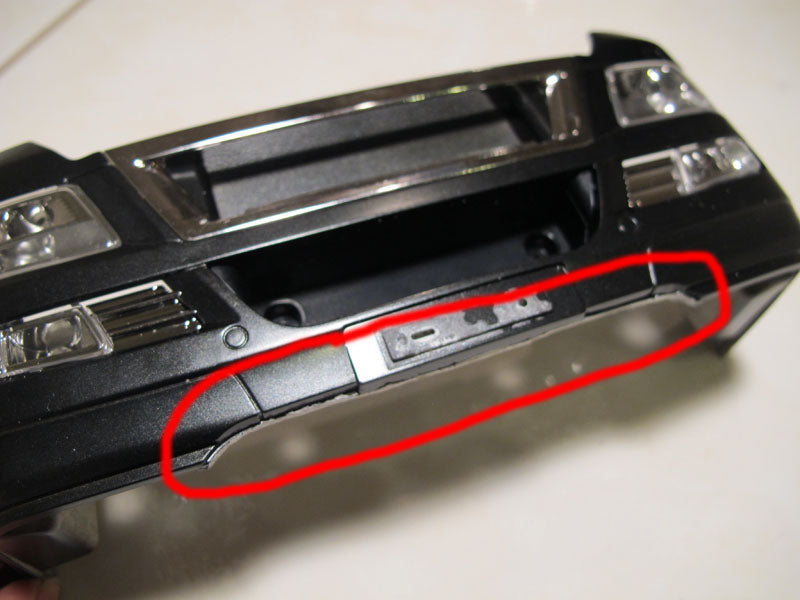 Aluminum Front Lower Bumper Bar Guard for Tamiya R/C 1/14 Semi MAN TGX 26.540 6x4 XLX Tractor Semi Truck