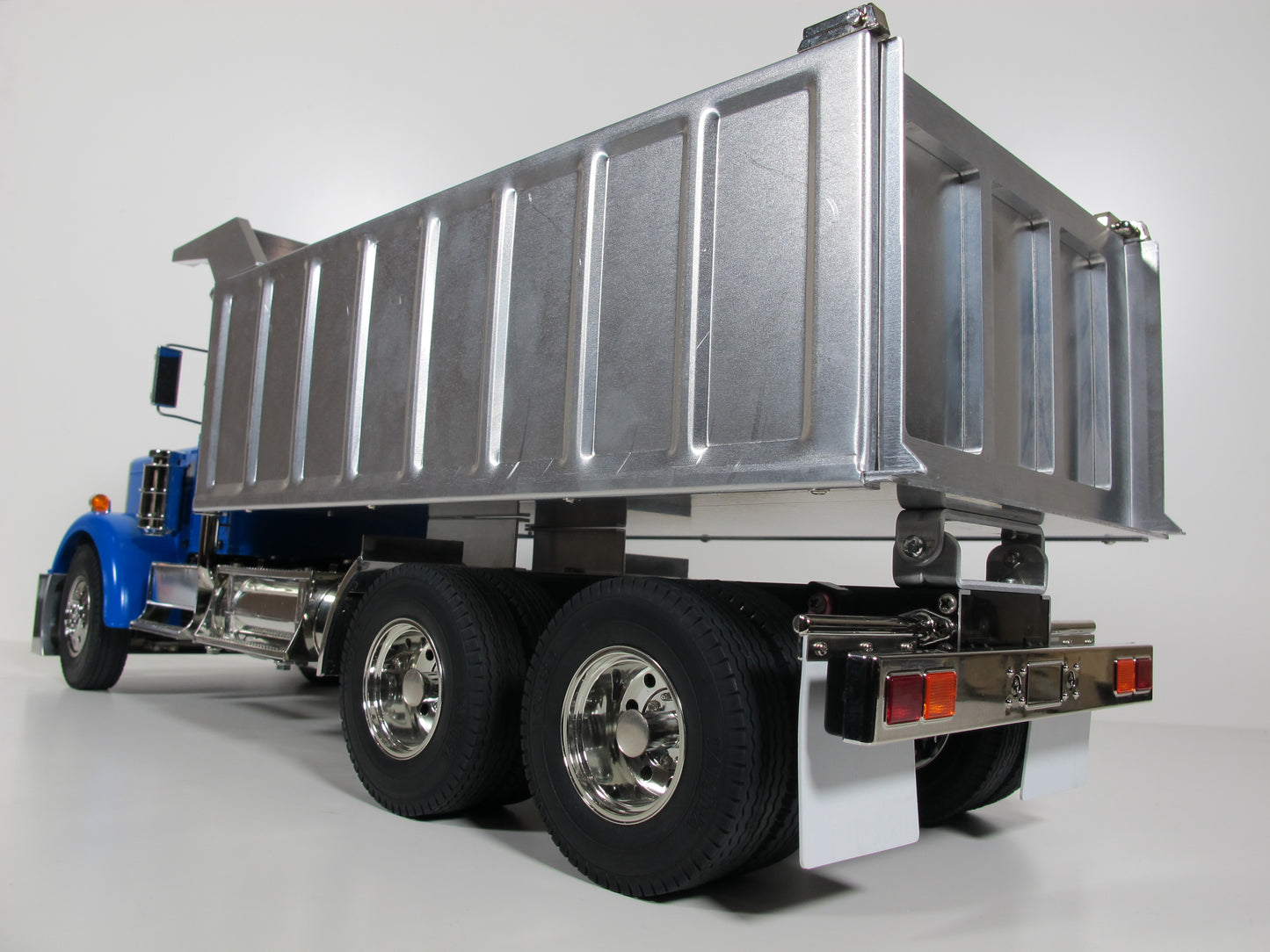 Aluminum Rear Dump Bed Tipper Section Conversion Kit for Tamiya 1/14 King Hauler Grand Hauler Semi Truck