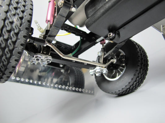 Custom Steel Angle Steering Rod Pole for any Tamiya R/C 1/14 King Hauler Grand Hauler Knight Hauler Cascadia Globeliner Aeromax Scania Volvo Semi Tractor Truck