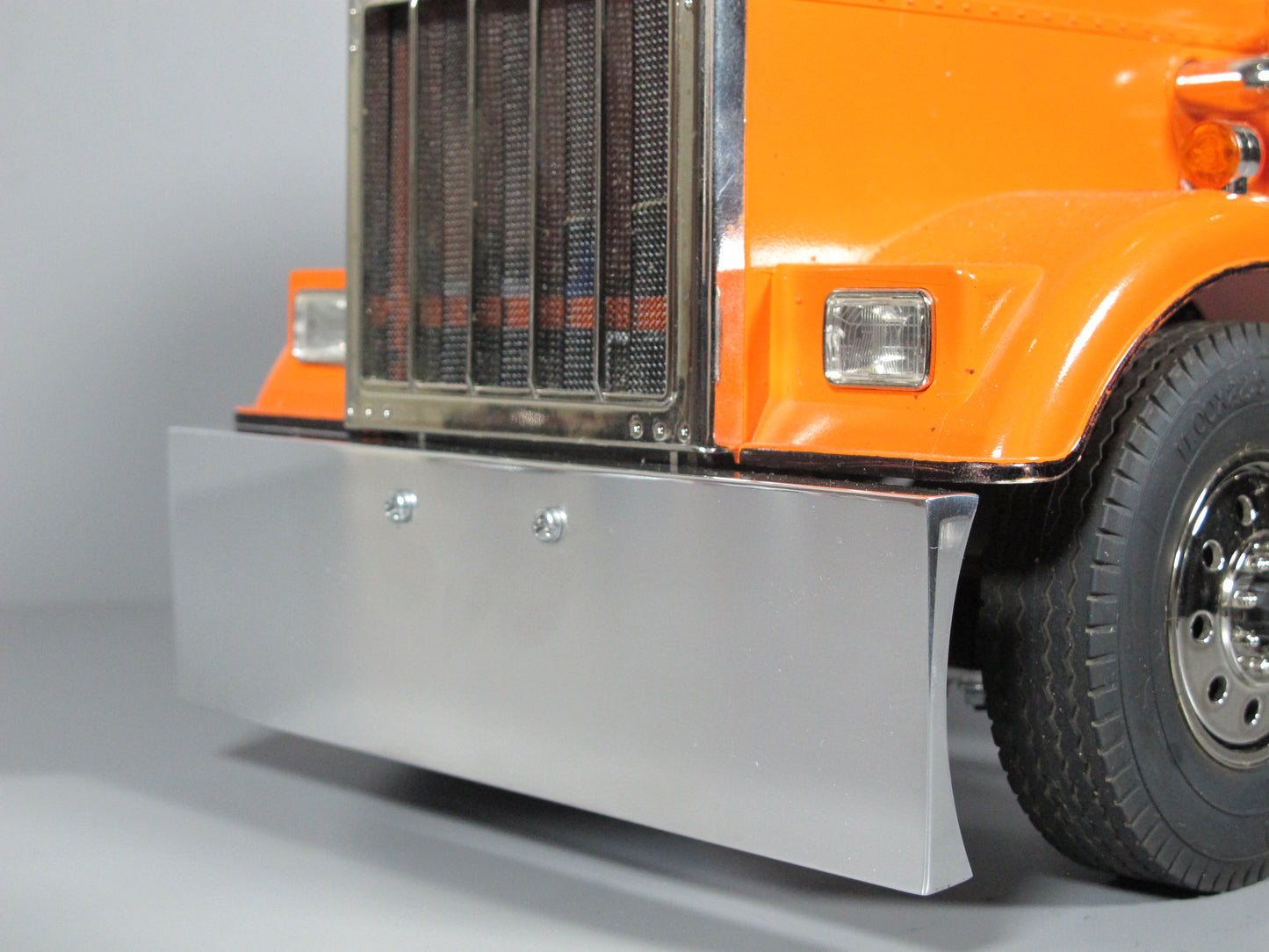 Aluminum Front Lower Bumper for Tamiya R/C 1/14 GlobeLiner King Hauler Grand Hauler Knight Hauler