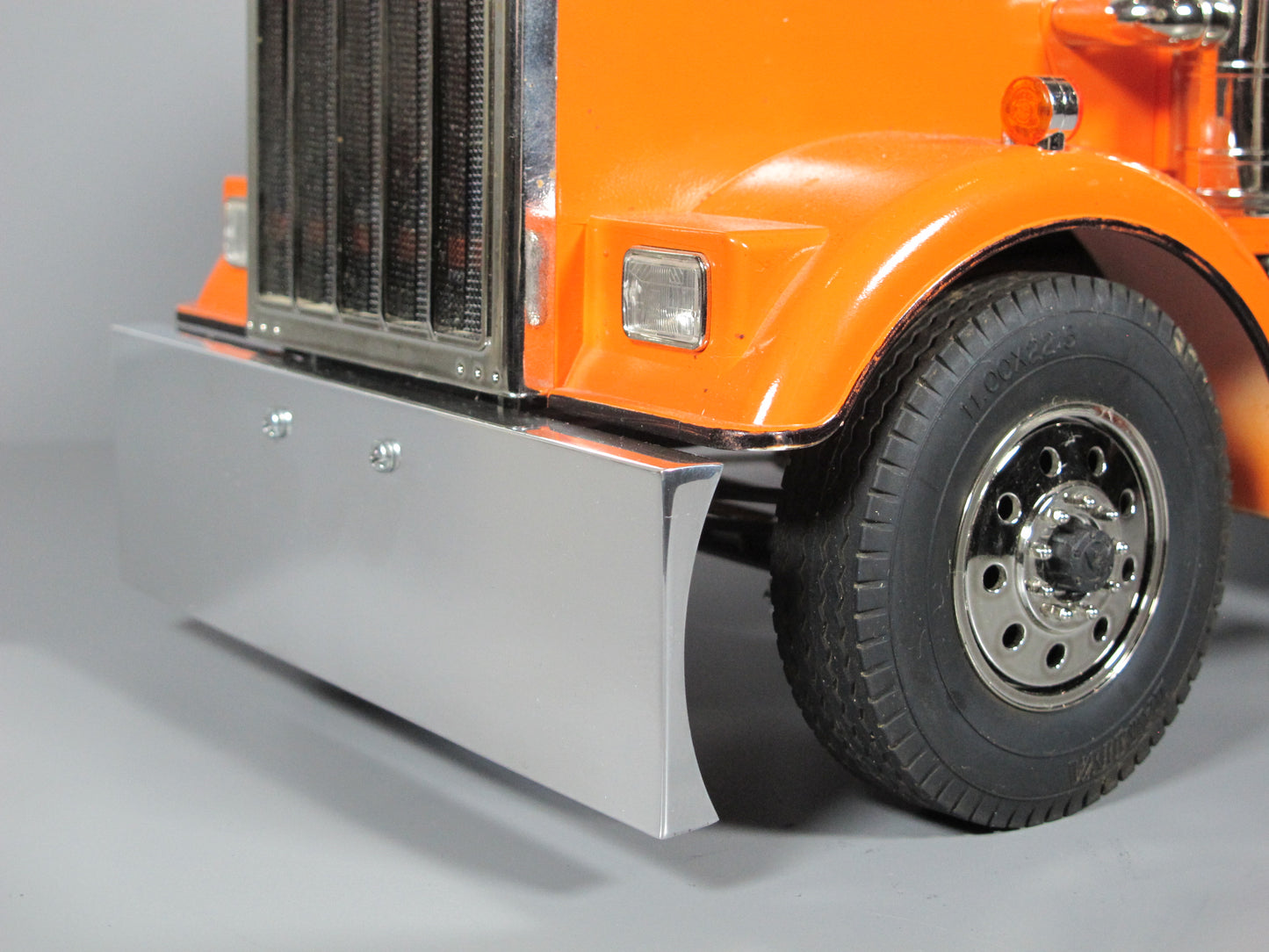 Aluminum Front Lower Bumper for Tamiya R/C 1/14 GlobeLiner King Hauler Grand Hauler Knight Hauler